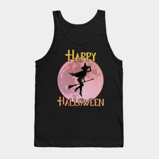 Happy Halloween - The Flying Witch Tank Top